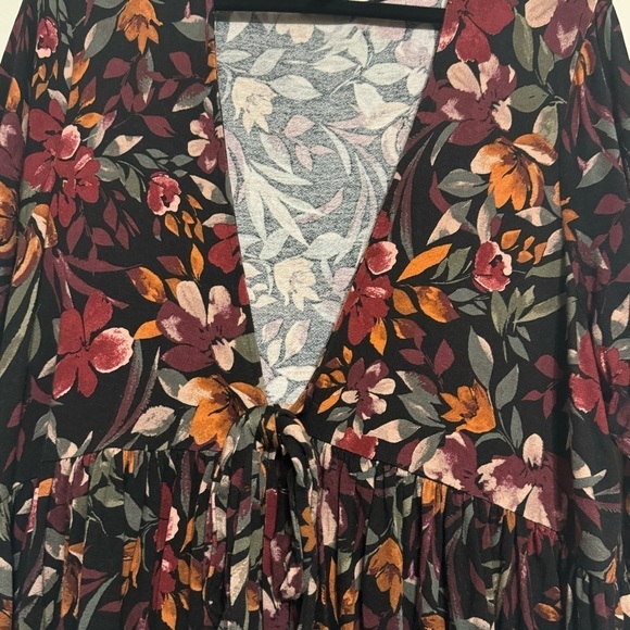 Torrid Knit Floral Baby Doll Jacket - Size 3X - Picture 5 of 7